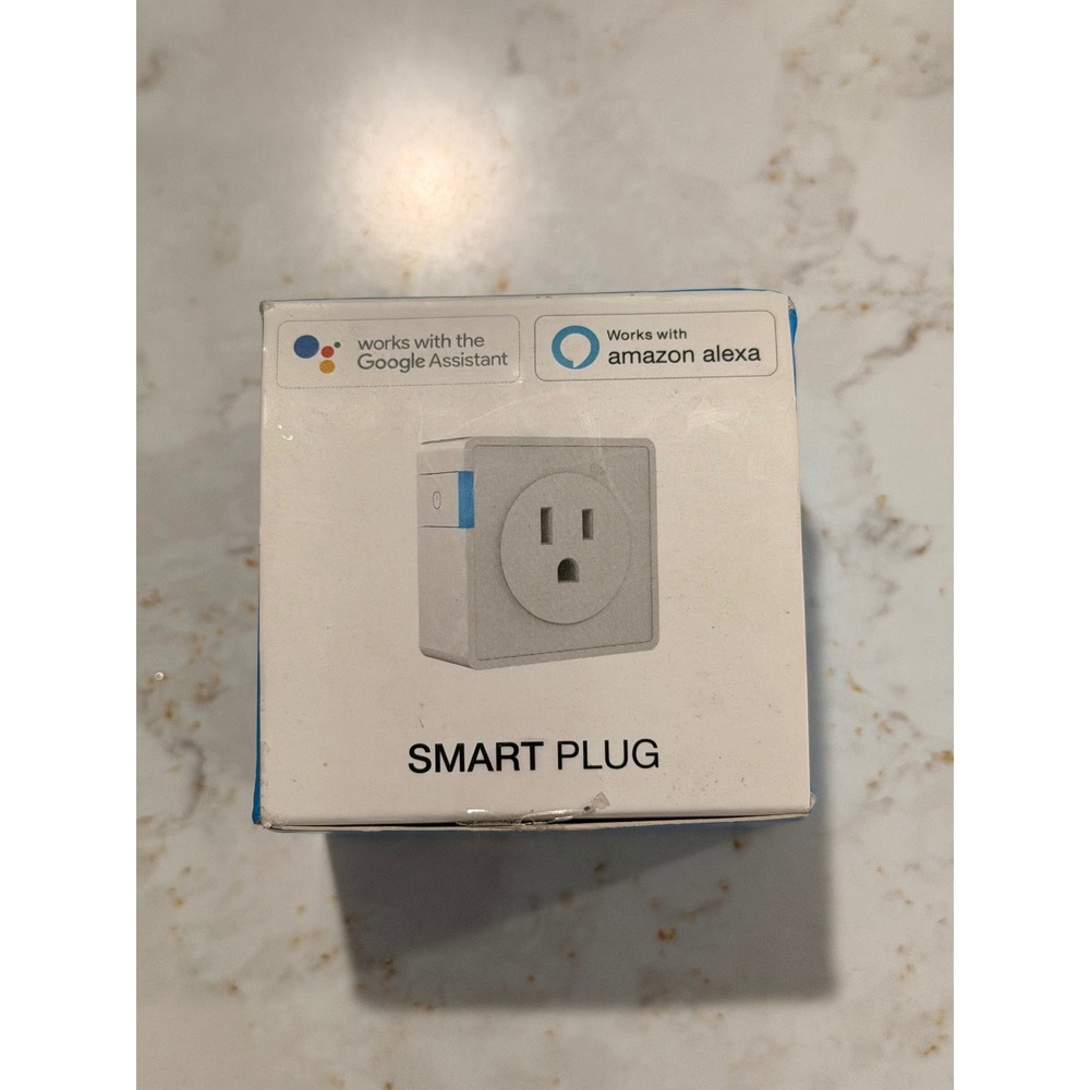 Goodwin Smart Plug HKWL-SO07W WiFi Outlet Alexa Google Assistant White AD007